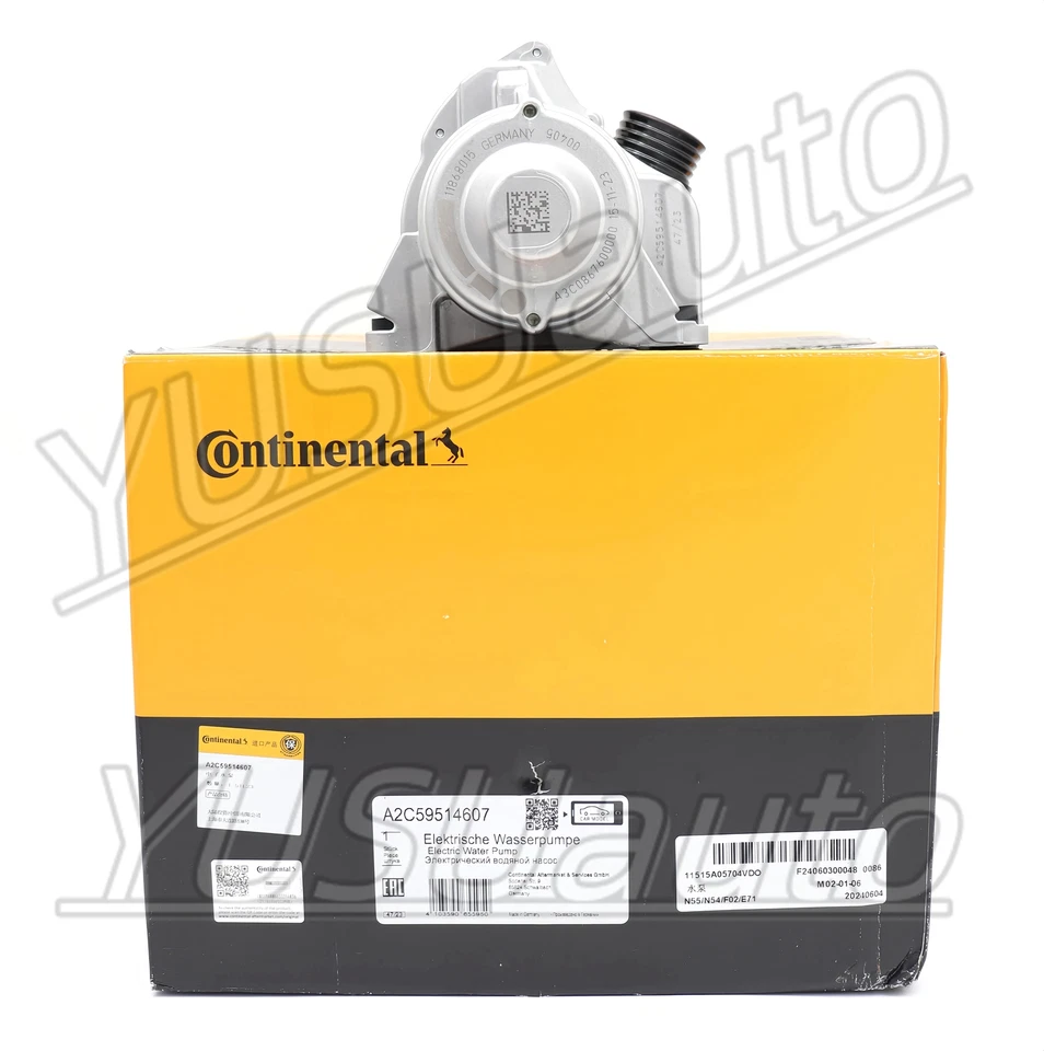 VDO OEM Electric Engine Water Pump for BMW 11517563659 11517588885 11519455978 - Image 3 of 4