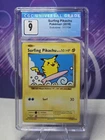 Pokemon CGC 9 Mint 2016 XY Evolutions Surfing Pikachu 111/108 Blue Label