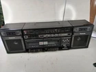 Panasonic RX-CW43 Portable Stereo AM FM Dual Cassette Tape Player. Working. READ