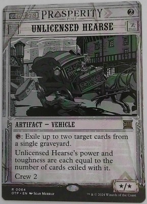 Unlicensed Hearse Outlaws of Thunder Junction: Breaking News Regular