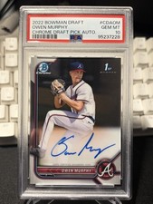 2022 Bowman Draft - Chrome Draft Pick Autographs Owen Murphy #CDA-OM
