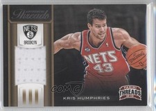 2012-13 Panini Threads Authentic Threads Kris Humphries #38 0b9