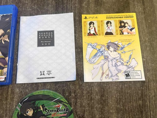 Senran Kagura Burst Re:Newal Renewal (PLAYSTATION 4) CIB! Testato e funzionante! - Foto 3 di 8