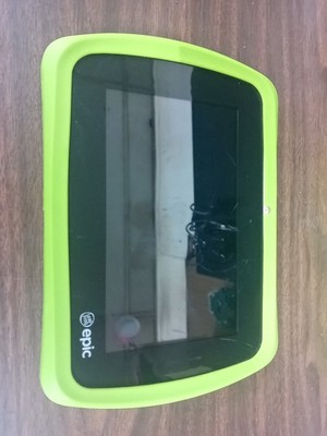 LEAPFROG EPIC 7'' Kids Learning Tablet ONLY HAS PARENT PASSWORD SOLD ASIS 3911