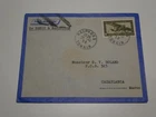 INDOCHINA LETTER 1938 WITH 1 STAMP. GOOD VALUE