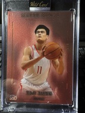 Wild Card America 250 Matte Metal Yao Ming Serial Numbered 8/8 Basketball