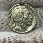 1916 Full Date Full Horn High Grade XF Buffalo Nickel -  Better Date US Coin!