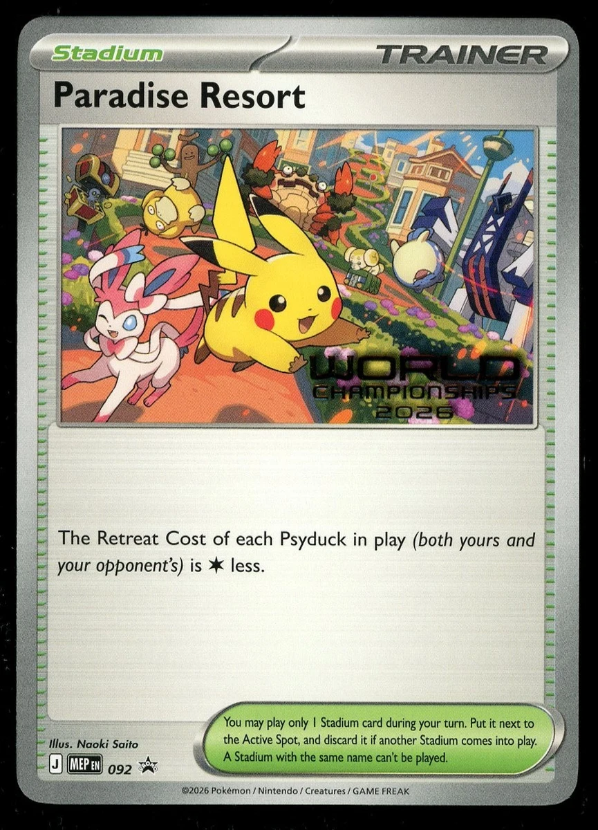 Paradise Resort Pokémon TCG Cards for sale | eBay
