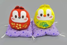 Chip  Dale NEW YEAR 2022 Plush Doll Disney Flagship Tokyo  Store 15cm 2021 