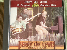JERRY LEE LEWIS GREATEST HITS 18 TRACK CD FREE SHIPPING