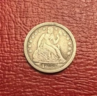 1855 Seated Liberty Dime, Silver