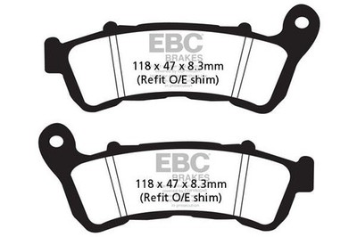 EBC BREMSBELAG EPFA-HH SERIE GESINTERT HONDA EPFA388HH