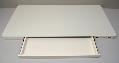 Flexispot EG8 Tischplatte Glasplatte für Höhenverstellbar Schreibtisch 120x60cm