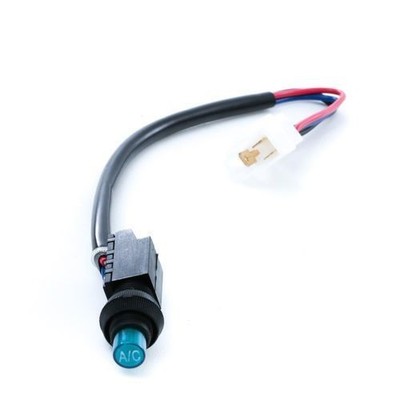 NEW, Genuine Terex 19972 Blue On/Off Push Button A/C Switch UAC