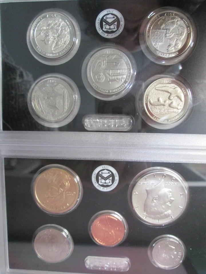 2017 US Mint Enhanced Uncirculated Coin Set _ 225th Anniversary - Image 2 of 3