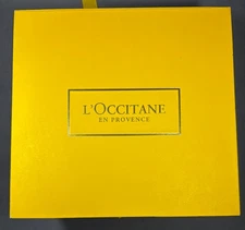 L’Occitane en Provence Perfume Gift Set Presentation Ribbon Closure Empty Box