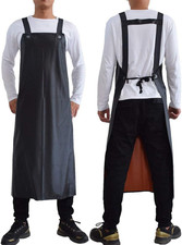 Waterproof Rubber Apron-43 Vinyl Waterproof Apron, Chemical Resistant Work Ap...