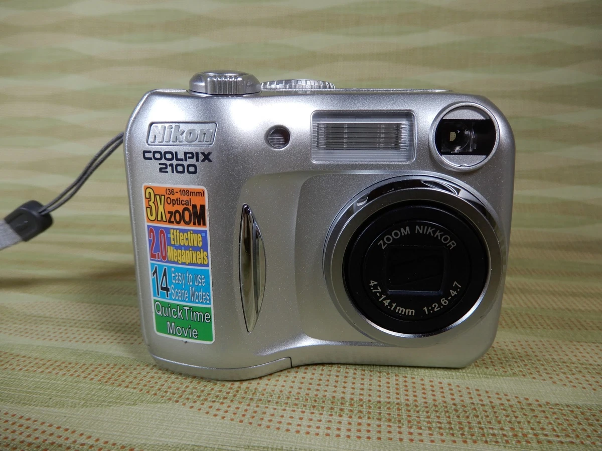 Nikon COOLPIX2100 PEARL SILVER SDカード付き Nikon COOLPIX2100 PEARL SILVER SDカード付き Nikon 0 Digital Not