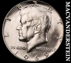 1969-D Silver Kennedy Half Dollar - Choice Gem Brilliant Unc  Lustrous  #M7675