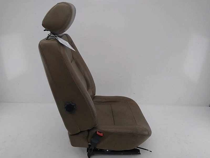 Asiento delantero izquierdo de cuero marrón LAND ROVER DISCOVERY 1 I para conductor 96-04 97 98 99 00 Foto 3 de 4
