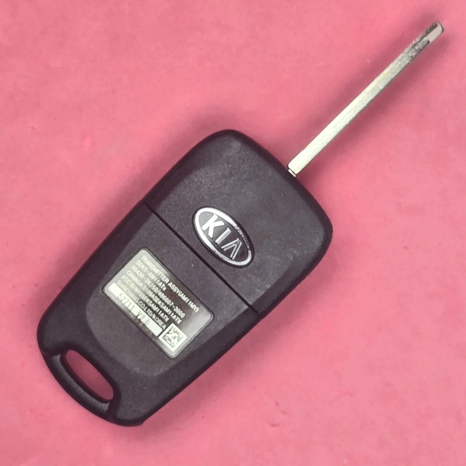 Nuevo OEM 2010-2012 Kia Soul Remote Flip Key 3B Gen 1 - NYOSEKTIV11ATX (AM11MY) Foto 2 de 3