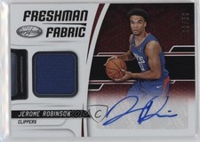 2018-19 Certified Freshman Fabric Signatures 91/99 Jerome Robinson Auto 0ui5