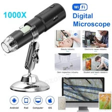 1000X Microscope Dermatoscope Camera Magnifier for Skin Analyzing Scalp Detector