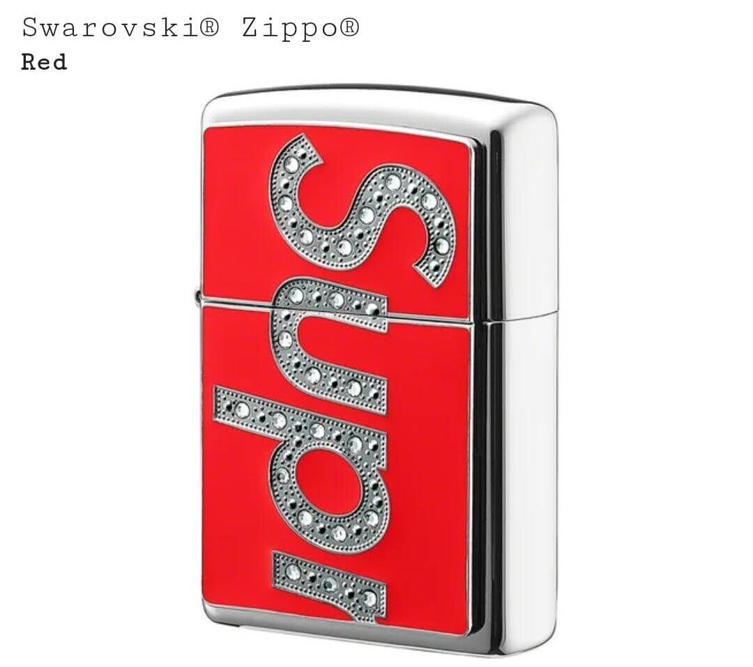 Supreme x Swarovski Zippo | eBay Supreme x Swarovski Zippo | eBay