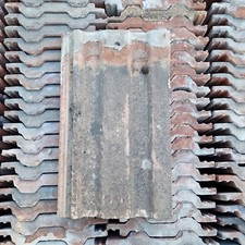 2no Reclaimed Red Sand Face Interlocking Redland 49 Roof Tile Delivery £24