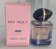 Giorgio Armani My Way INTENSE Women's Eau de Parfum EDP Splash Mini 0.24oz BNIB