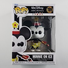 Funko POP 1935 Minnie Mouse on Ice #1109 Walt Disney Archives Vinyl Figure
