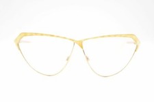 Vintage Brendel DMG F27 Gold Oval Glasses Eyeglass Frame NOS