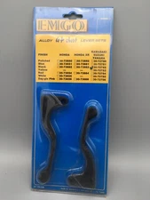 Emgo 30-73752 Alloy Lever Set  Black Aluminum