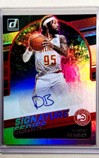 2020 2020-21 Donruss Signature Series Auto #22 DeAndre' Bembry Autograph Hawks
