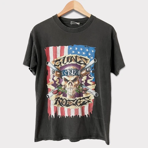 Guns N Roses "Use Your Illusion" Vintage Tour Band Rock 1990s vintage concert t-shirt, vintage, single stitch, B+ condition