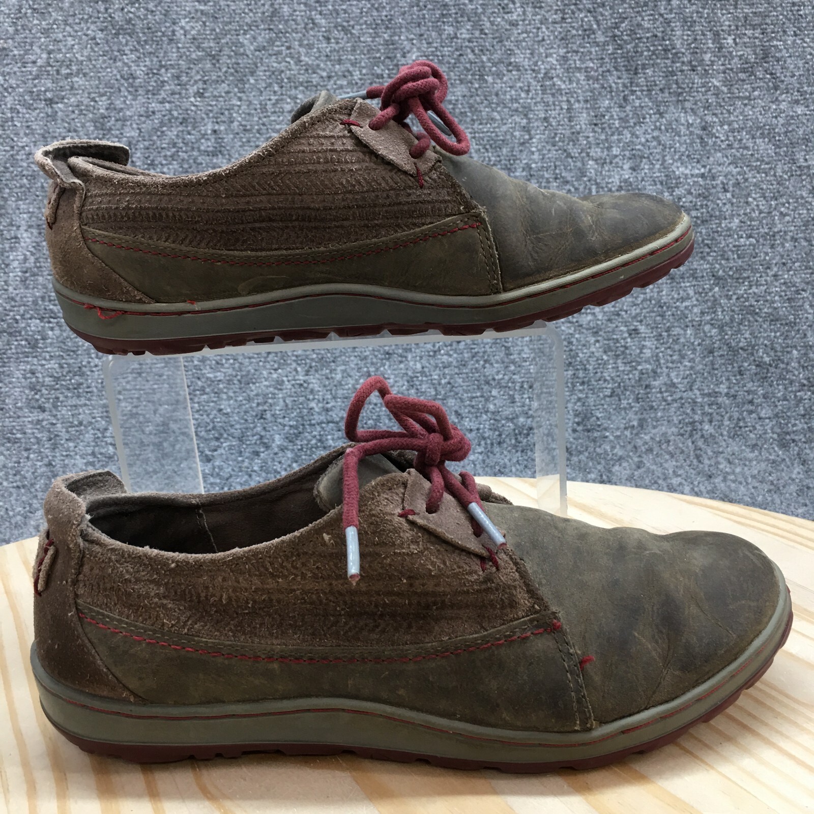 Merrell Shoes Womens Ashland Tie Oxford Sneakers Brown Lace Up