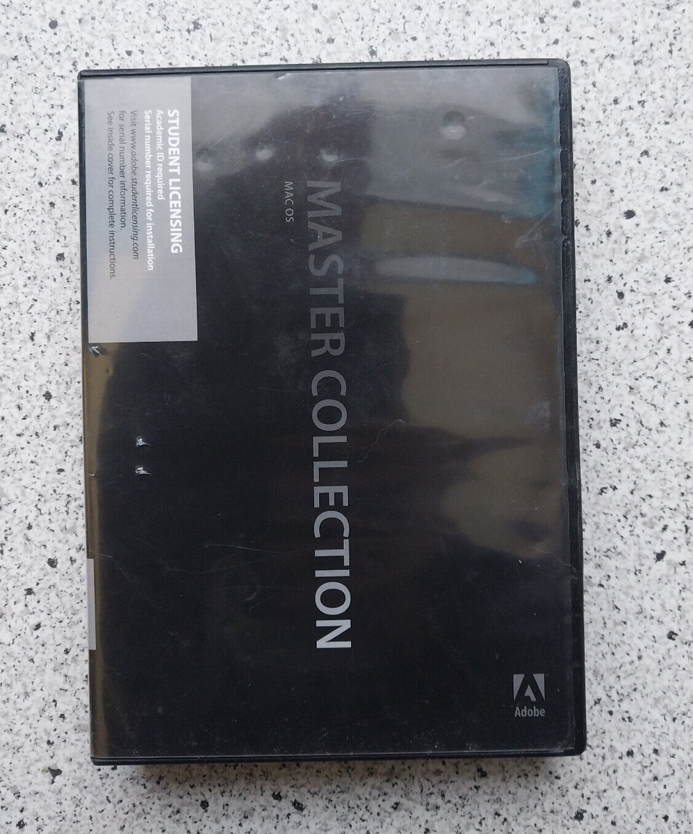 Adobe Creative Suite Master Collection CS4 Mac OS Student