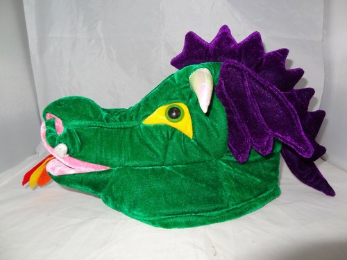 Little Daydreamers By Elope Fire Breathing Dragon Hat Dress Up Costume - Picture 3 of 9