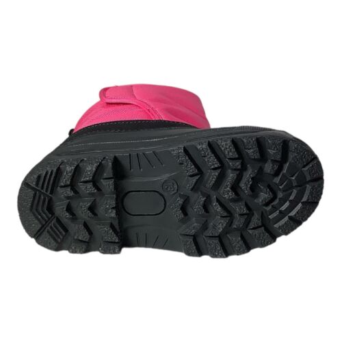 Polo Ralph Lauren Harpyr EZ Black & Pink Boots | Child Size 3 | Snow Boots - Picture 7 of 7