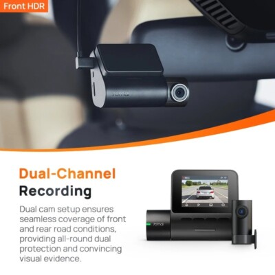 アクセサリー 70mai Dash Cam A200 Set 70mai A200 HDR 1080P Dual