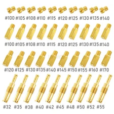 Carburetor 30Pc Main Jets+ 10Pc Slow Jets/Pilot Jet Kit FOR PWK Keihin OKO Carbs