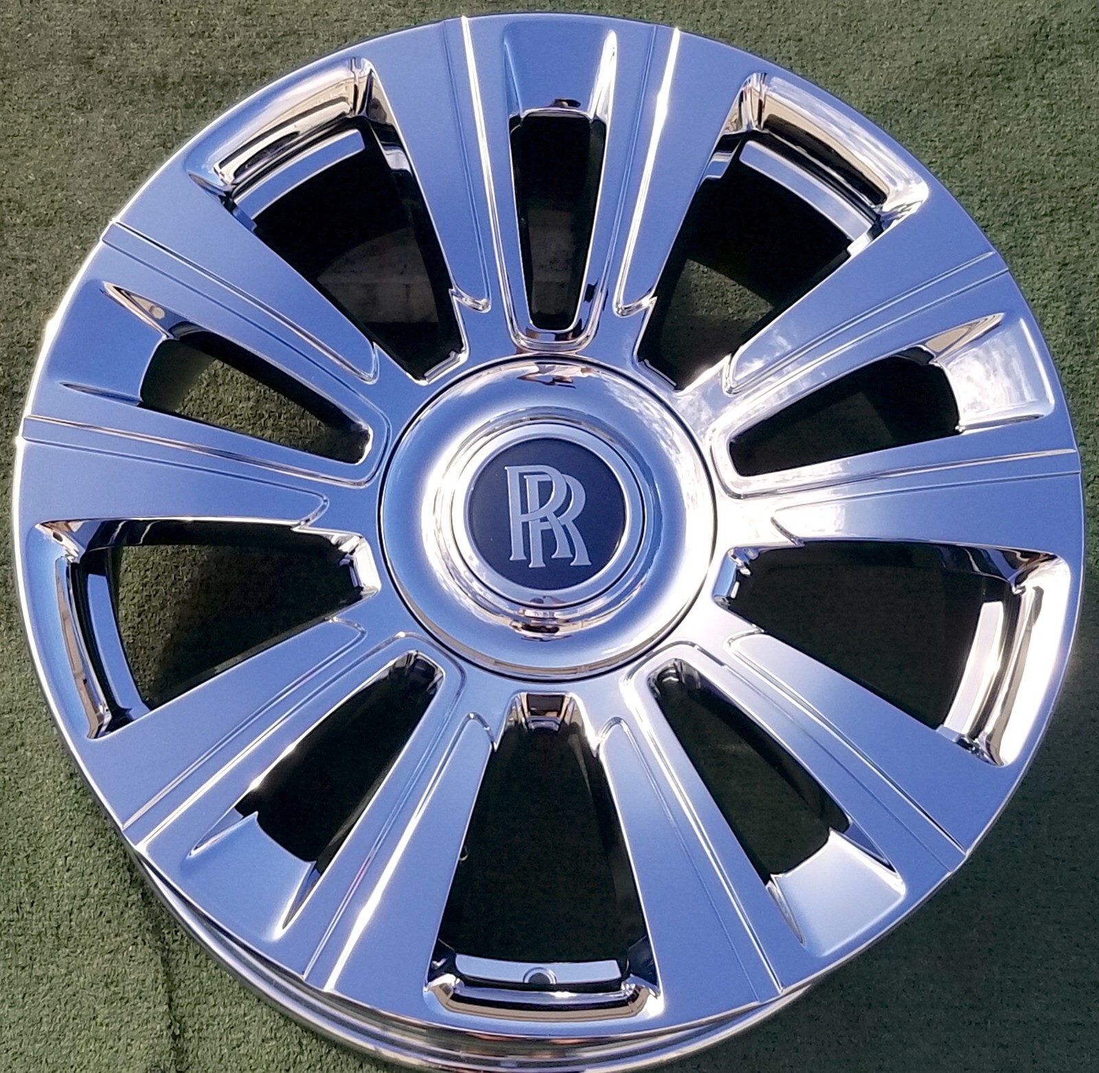 4 New Factory Rolls Royce Ghost Wheels Chrome OEM Genuine 21 Inch 2021-2025 Set