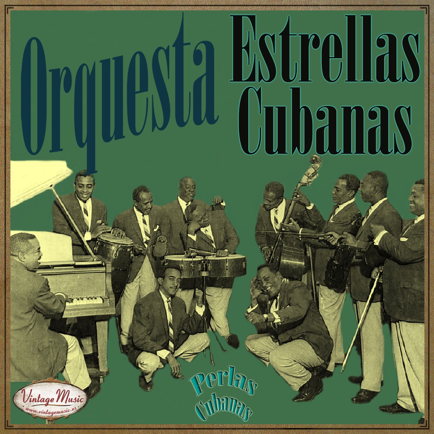 ORQUESTA ESTRELLAS DE CUBA - ORQUESTA ESTRELLAS CUBANAS Perlas Cubanas - CUBAN Son Danzón - CD
