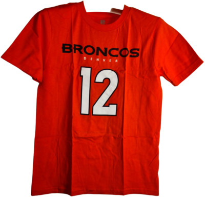 NFL Team Apparel Jugend Denver Broncos John Lynch T-Shirt Medium 10/12