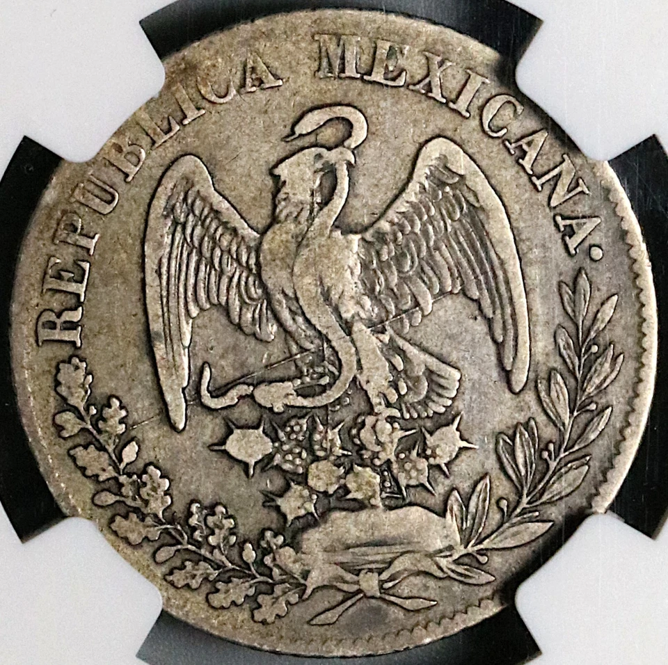 1834/2-Do NGC VF 25 Mexico 2 Reales Durango Cap Rays Coin POP 2/1 (23071104C) - Image 4 of 4