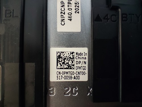 New Genuine Dell Inspiron 16 Plus 7640 7645 2-in-1 Palmrest+BL Keyboard 0PMTGD - Picture 3 of 6