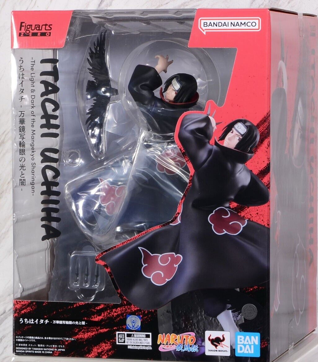 Naruto Shippuden Figuarts Zero Itachi Uchiha Extra Battle Statue Bandai Tamashii