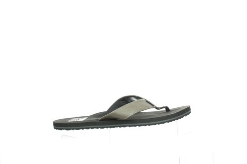 Reef Mens Twinpin Grey Flip Flops Size 