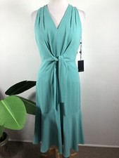 ADRIANNA PAPEL JADE GREEN DRESS UK SIZE 6