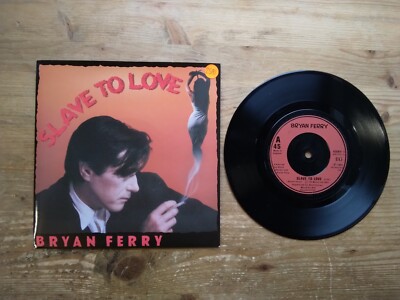 Bryan Ferry Slave To Love / Valentine Excellent 7'' Single Vinyl Record FERRY1